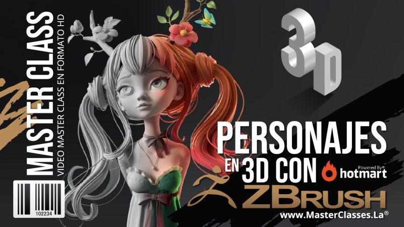 Personajes en 3D con ZBrush