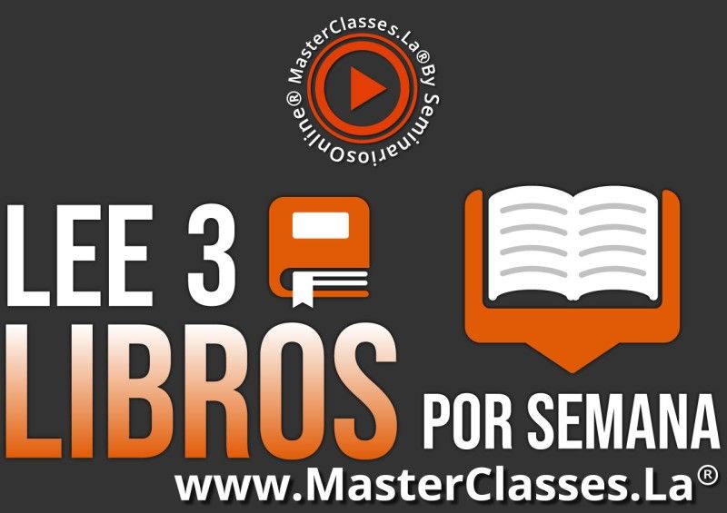MasterClass Lee 3 Libros por Semana