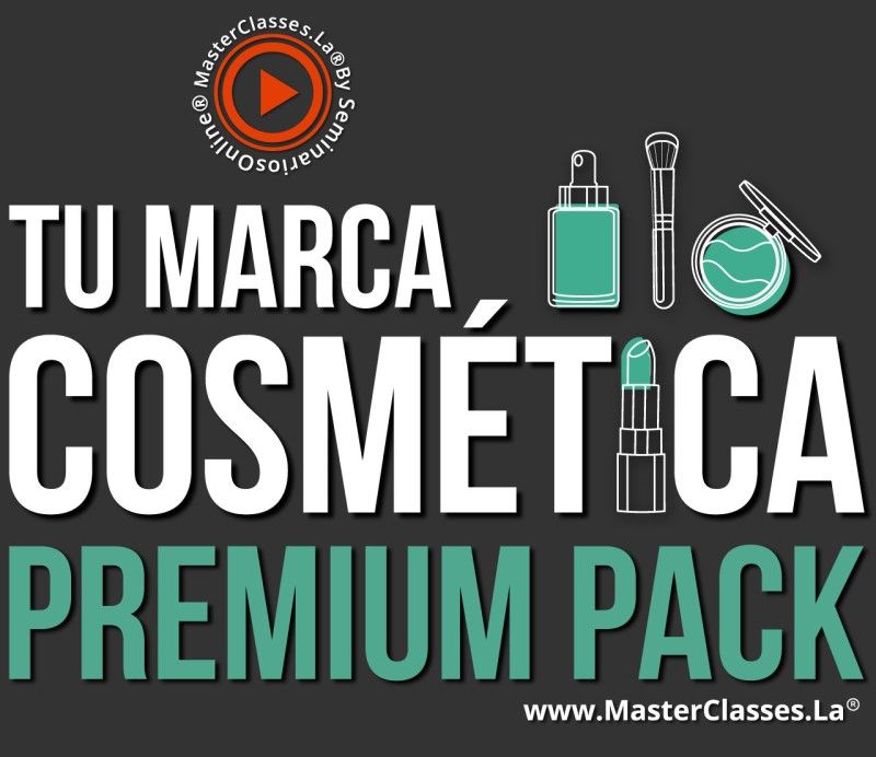 MasterClass Tu Marca Cosmética Premium Pack