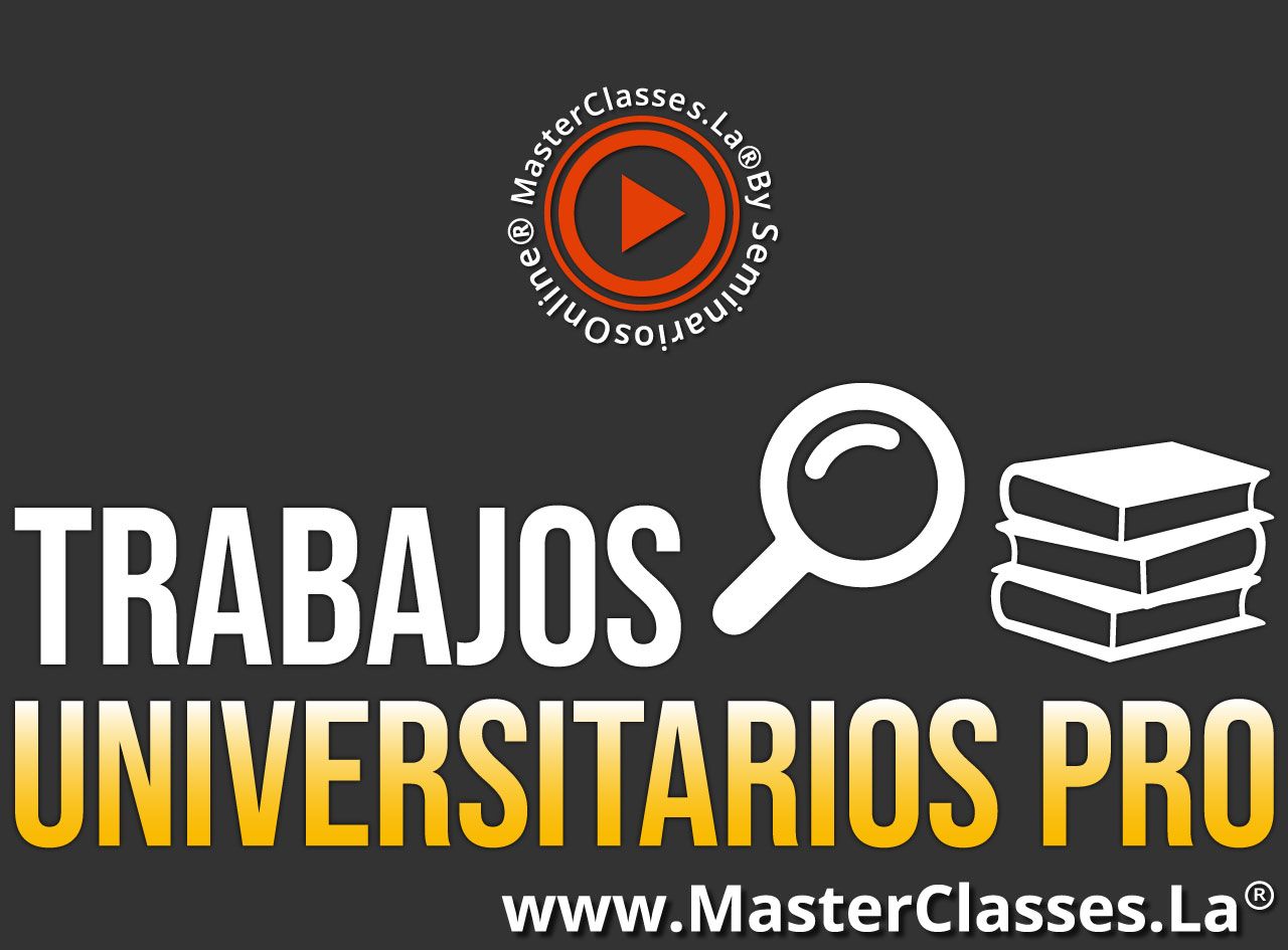 MasterClass Trabajos Universitarios Pro