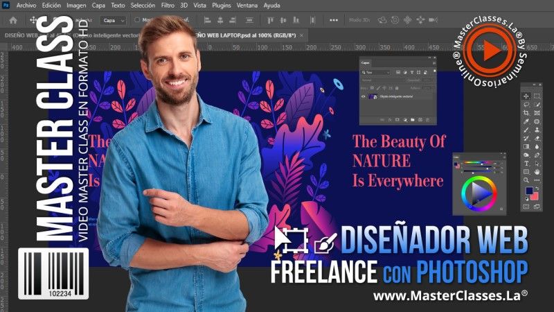 Diseñador Web Freelance con Photoshop