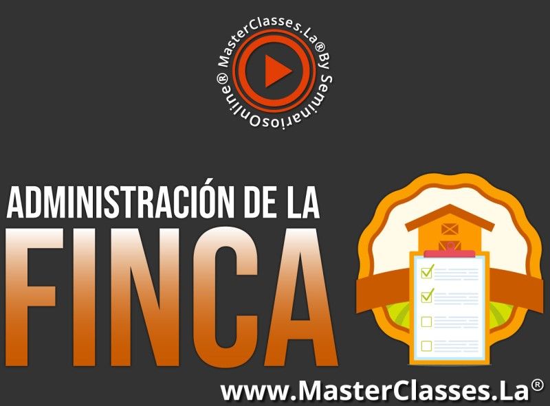 MasterClass Administración de Finca