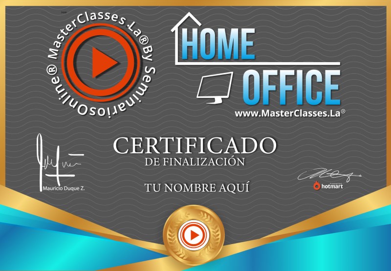 Certificado de Home Office