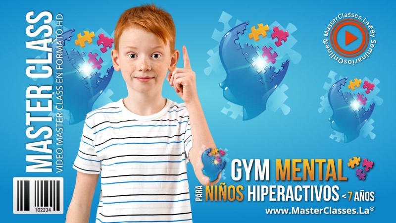 Gym Mental para Niños Hiperactivos menores de 7 Años